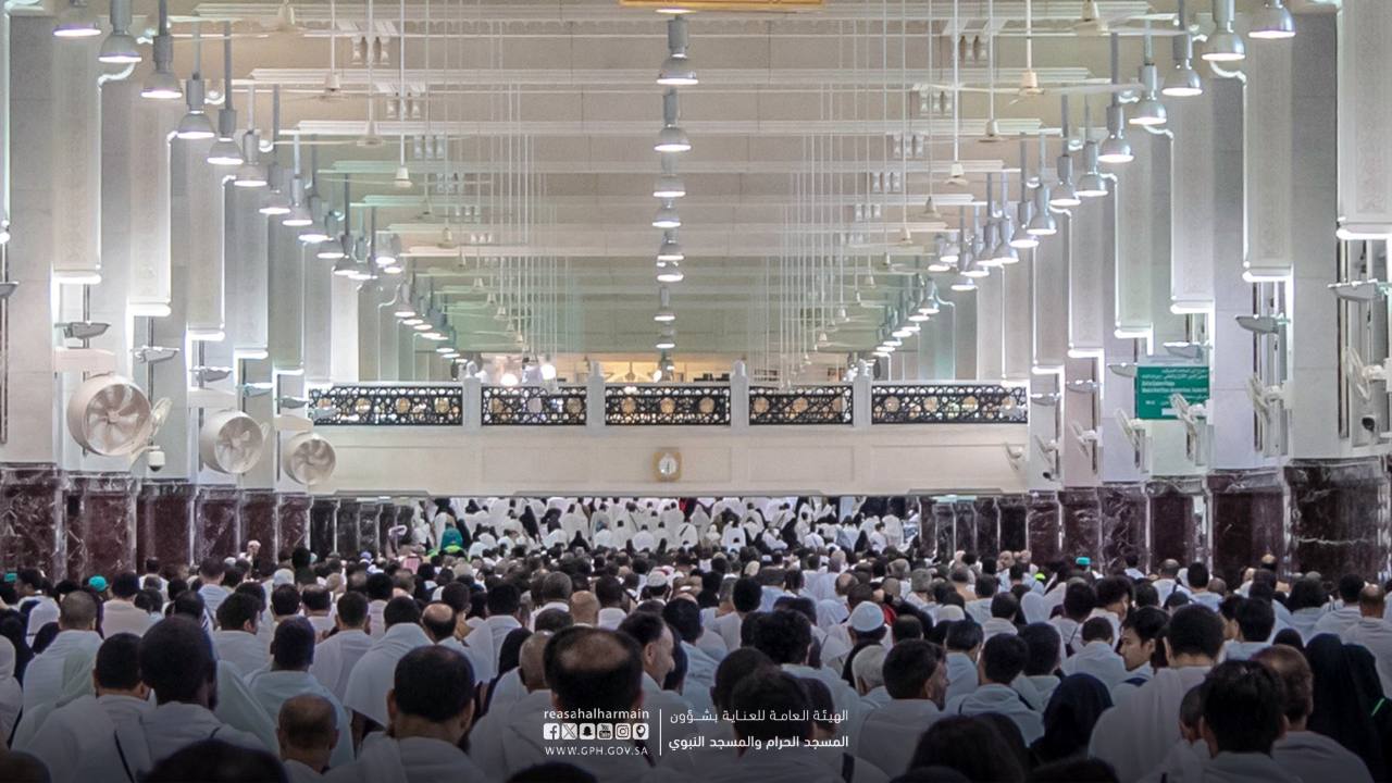 ازدحام الساعين في المسعى